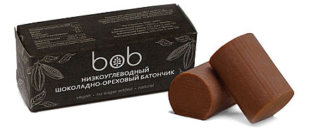 Батончик шоколадно-ореховый низкоуглеводный | Bob
