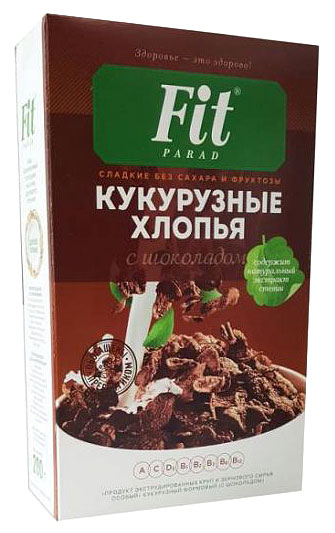 Кукурузные хлопья шоколадные | ФитПарад