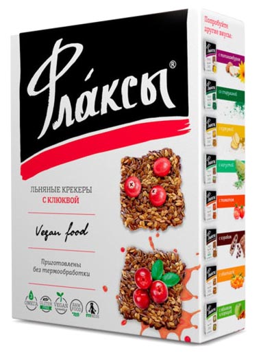 Флаксы с клюквой | Компас здоровья