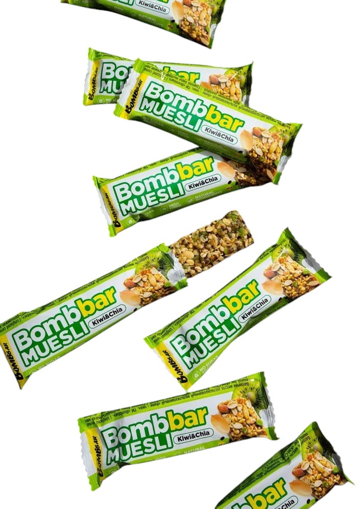 Батончик мюсли Киви — Чиа | Bombbar