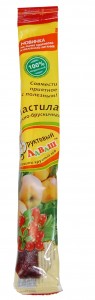 Пастила яблочно-брусничная «Фруктовый лаваш»