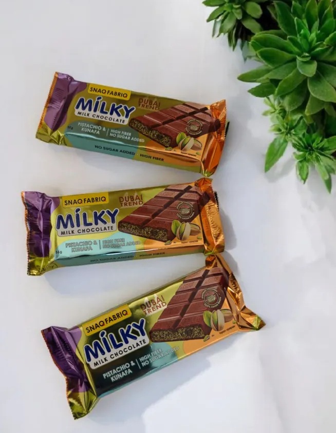 Молочный шоколад Дубайский «Milky» | Snaq Fabriq