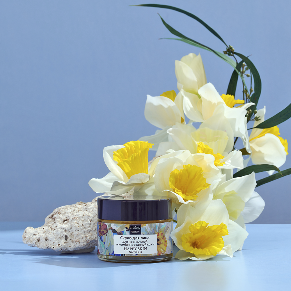 Скраб для лица Happy Skin Narcissus | МиКо