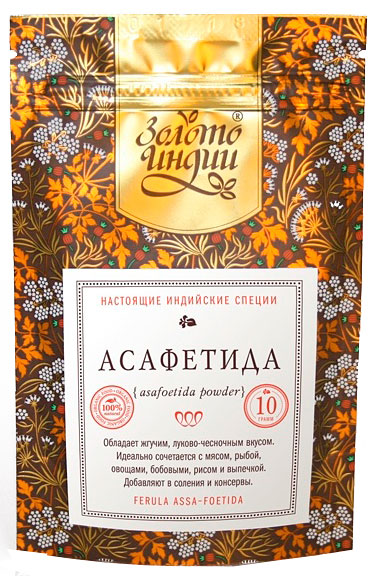 Асафетида смола чистая молотая