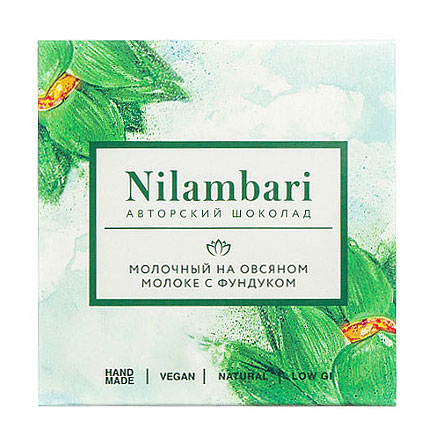 Шоколад на овсяном молоке с фундуком | Nilambari