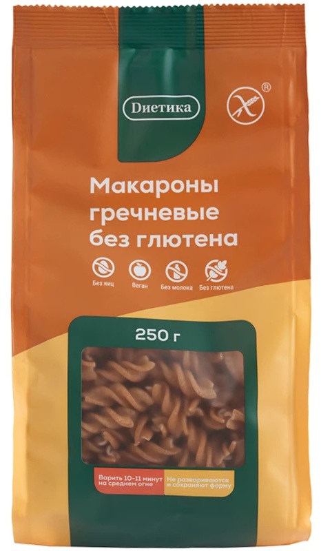 Макароны гречневые без глютена | Dиетика