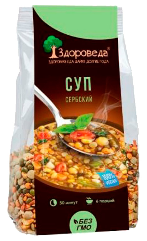 Суп сербский 4 Боба | Здороведа