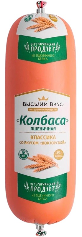 Колбаса вареная веганская Докторская