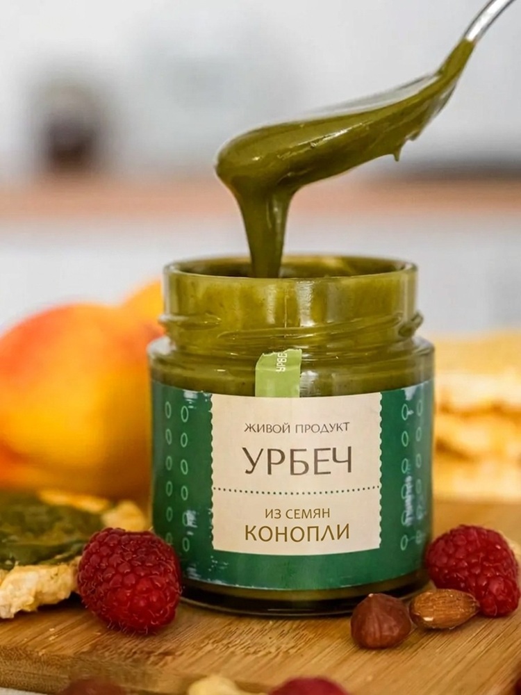 Урбеч (паста) из семян конопли
