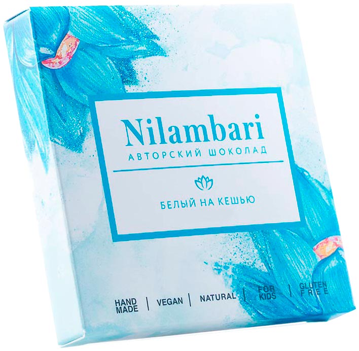 Шоколад Белый на кешью | Nilambari