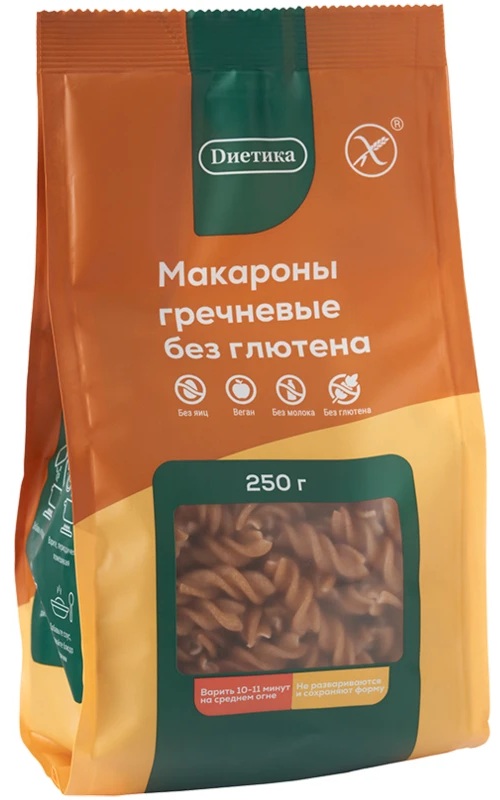 Макароны гречневые без глютена | Dиетика