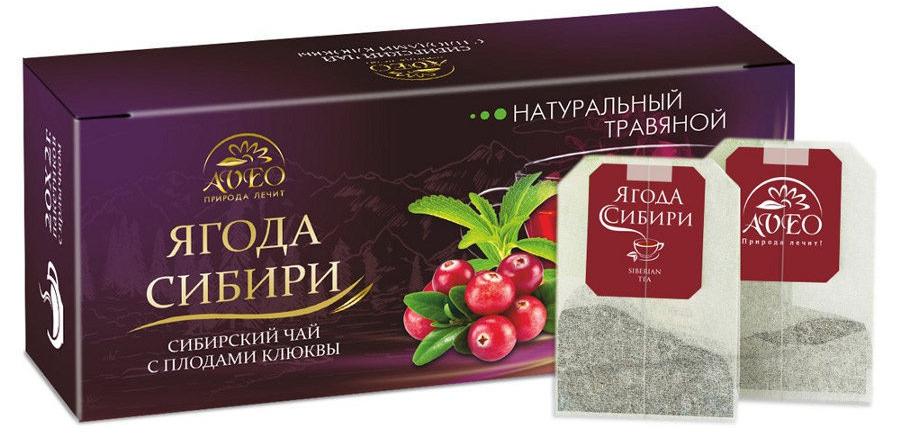 Чайный напиток Клюква | Ягода Сибири