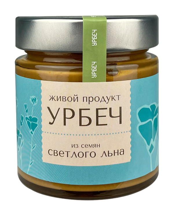 Урбеч из семян золотистого льна