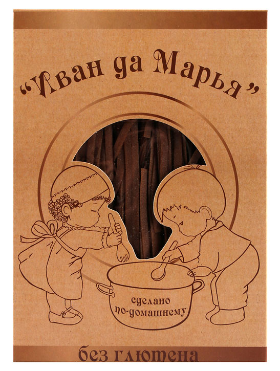 Лапша гречневая без глютена | Иван да Марья
