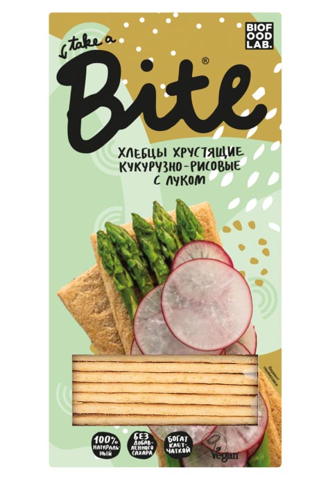 Хлебцы хрустящие кукурузно-рисовые с луком | Bite