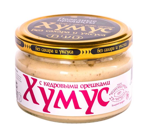 Хумус с кедровыми орешками