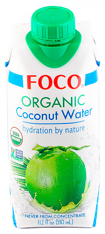 Кокосовая вода органическая | Foco