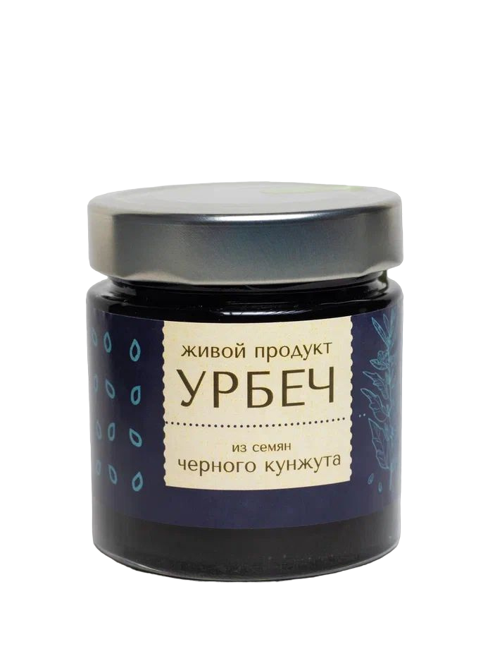 Урбеч (паста) из черного кунжута