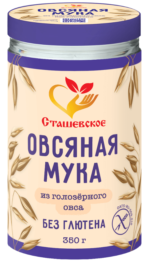 Мука овсяная без глютена | Сташевское