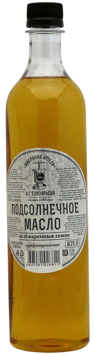 Масло подсолнечное из жареной семечки | Масляная Артель