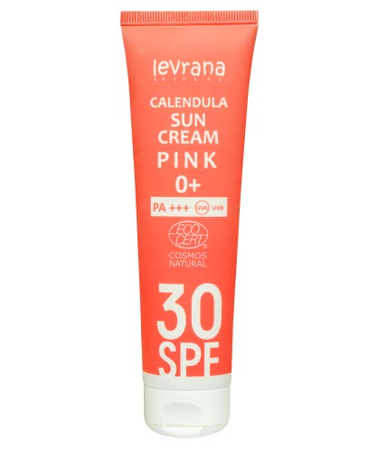 Крем солнцезащитный для лица и тела «Календула 30SPF PINK 0+» | Леврана