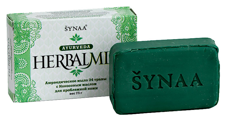 Мыло 24 травы Synaa