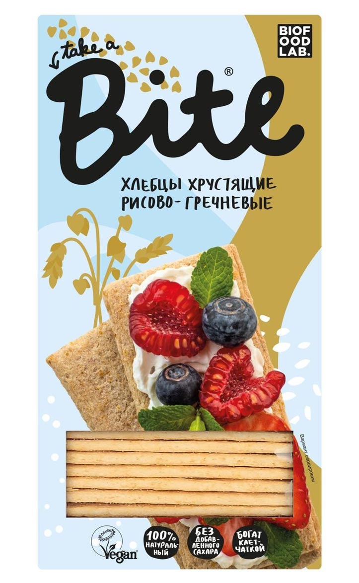 Хлебцы хрустящие рисово-гречневые | Bite