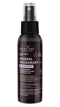 Дезодорант-спрей минеральный Aromatherapy Relax | Botavikos
