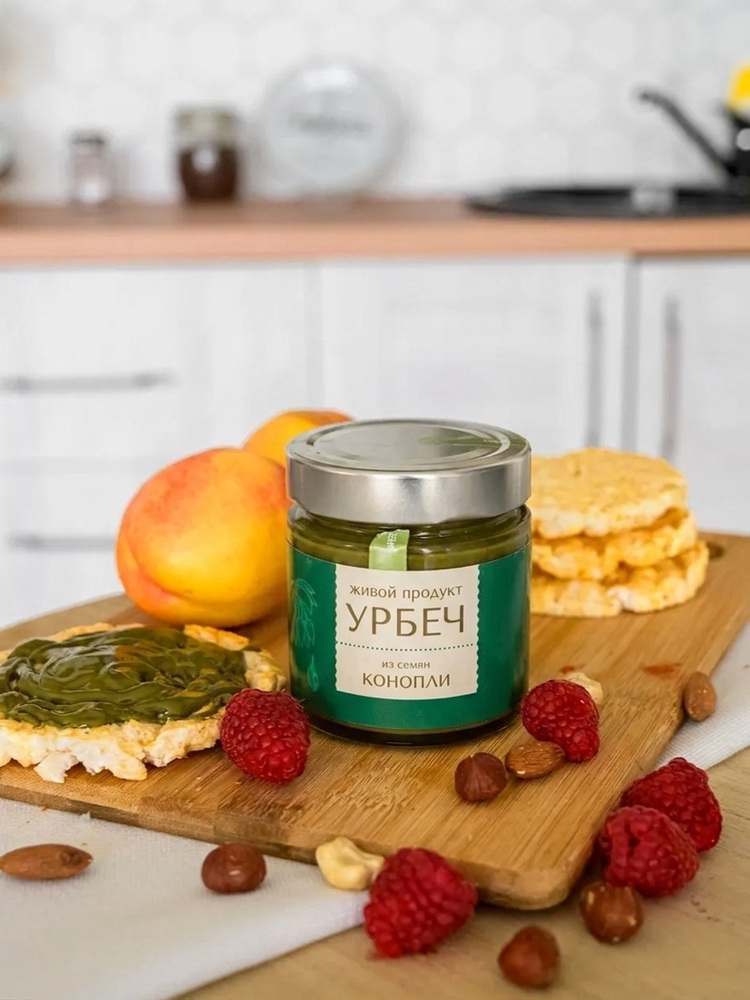 Урбеч (паста) из семян конопли