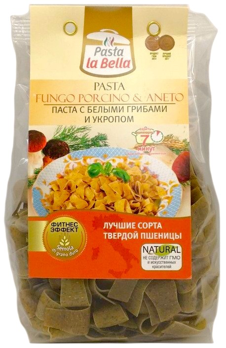 Паста с белыми грибами и укропом | La Bella