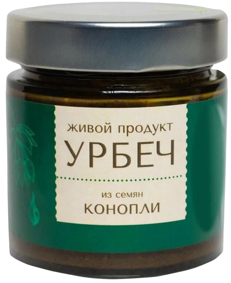 Урбеч (паста) из семян конопли