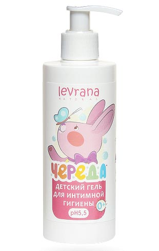 Гель детский для интимной гигиены Череда | Levrana