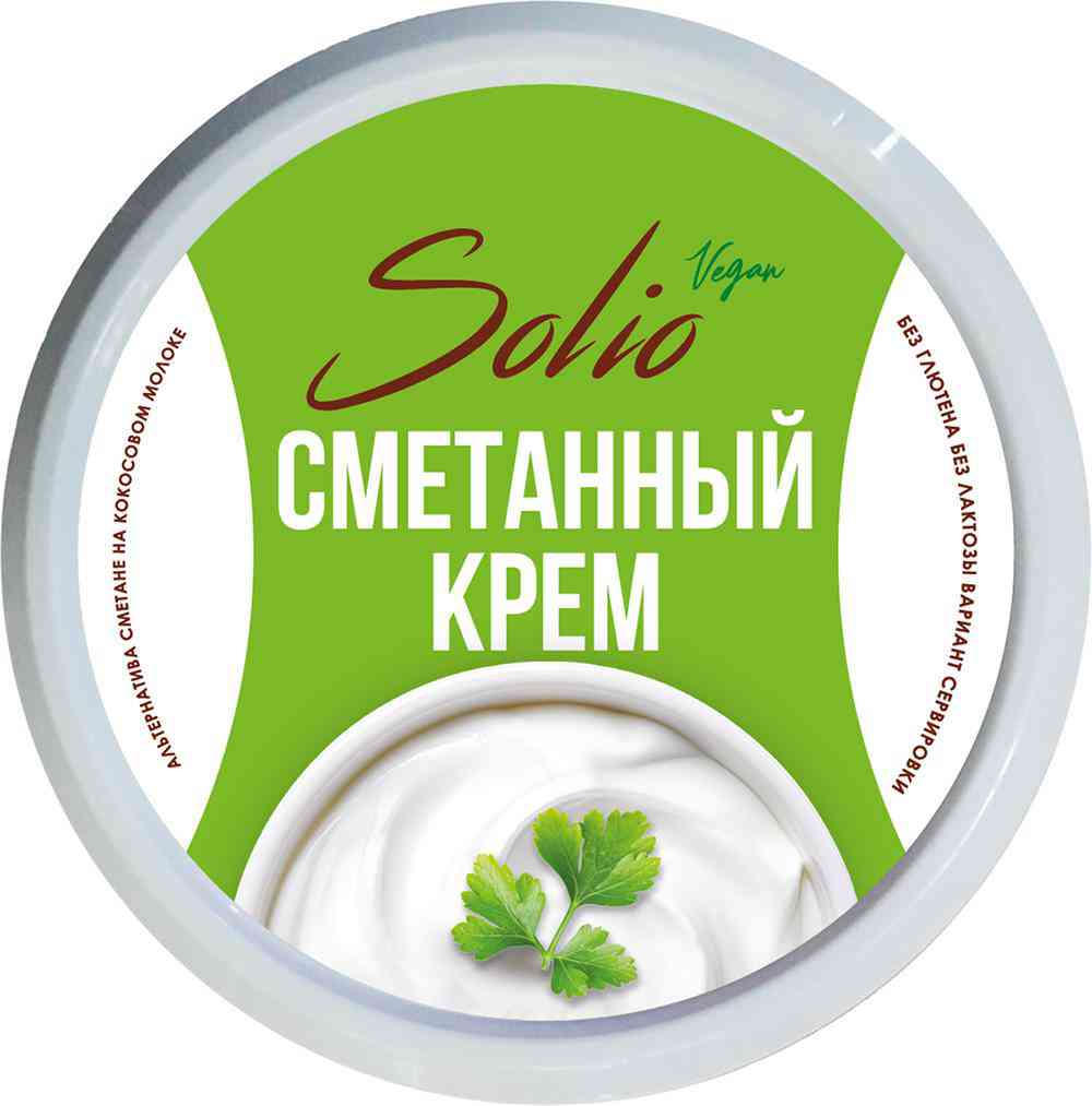 Крем сметанный кокосовый