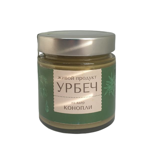 Урбеч (паста) из очищенных ядер конопли