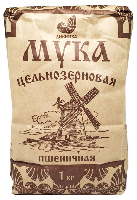Мука пшеничная цельнозерновая