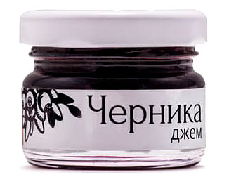 Джем без сахара Черника | Русский Лес