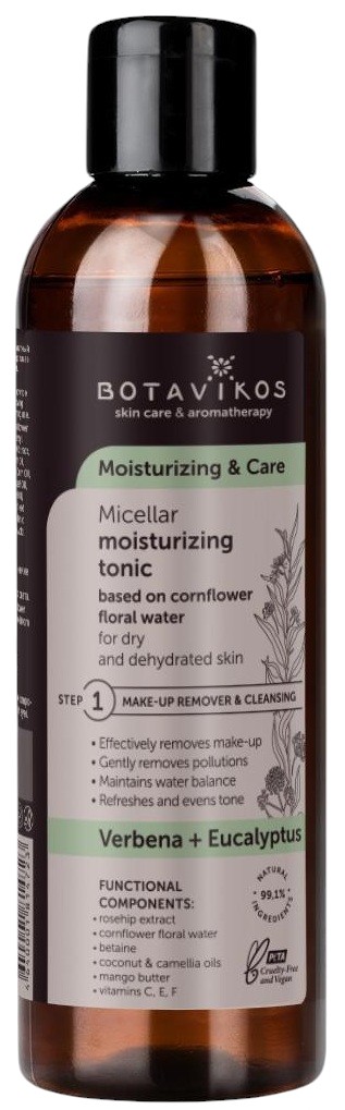 Мицеллярная вода для сухой и обезвоженной кожи | Botavikos