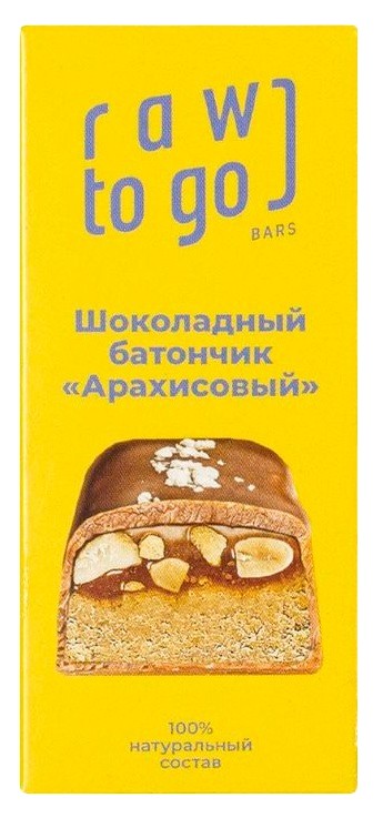 Батончик арахисовый | Raw to go