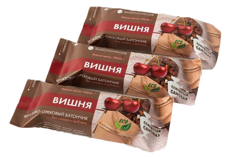 Батончик питательный Вишня | Семейный самовар