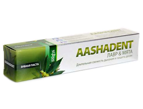 Зубная паста Aashadent Лавр & Мята
