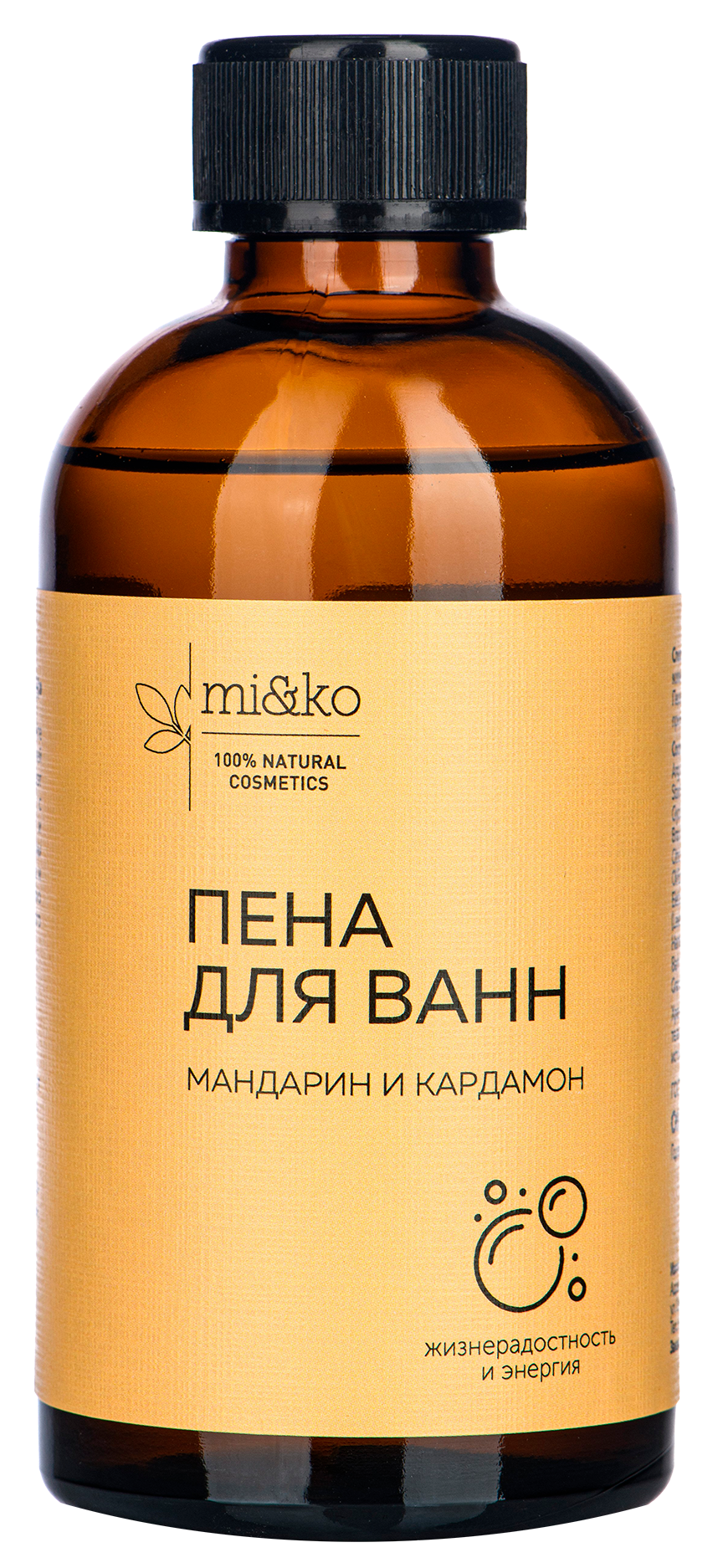 Пена для ванн Мандарин и Кардамон | Мико