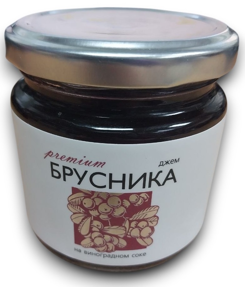 Джем без сахара Брусника | Русский Лес