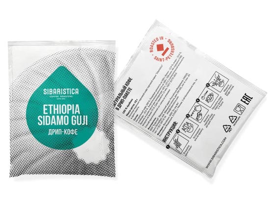 Кофе в дрип-пакете Ethiopia Sidamo | Sibaristica