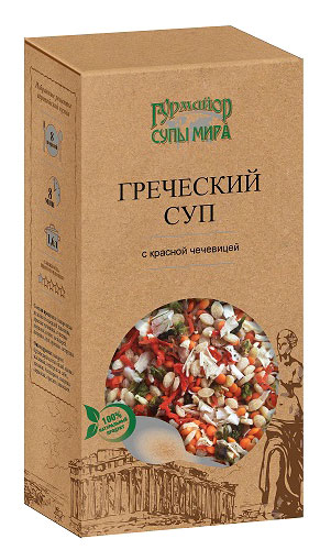 Суп греческий с красной чечевицей | Гурмайор