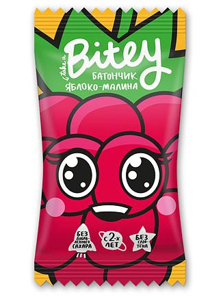 Батончик Байт Bitey Яблоко и Малина
