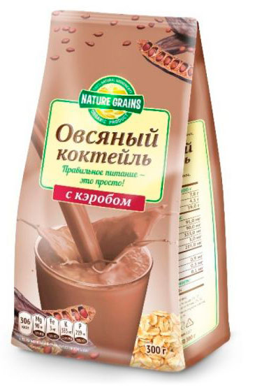 Коктейль овсяный с Кэробом