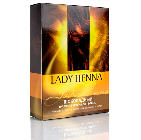 Травяная краска для волос Lady Henna