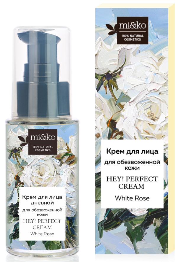 Крем для обезвоженной кожи лица «White rose» | МиКо