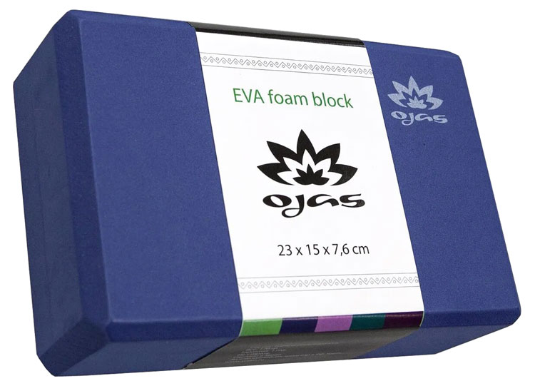 Блок для йоги EVA «Ojas» 23 х 15 х 7,6