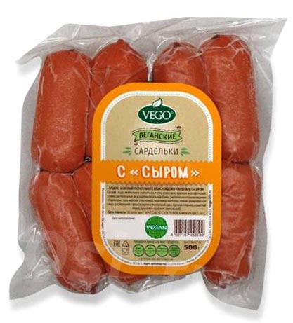Сардельки с сыром | VEGO